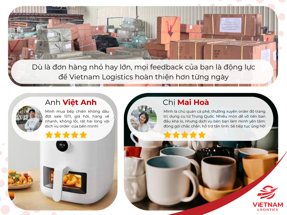 Vì sao bạn nên gửi phản hồi tới Vietnam Logistics?